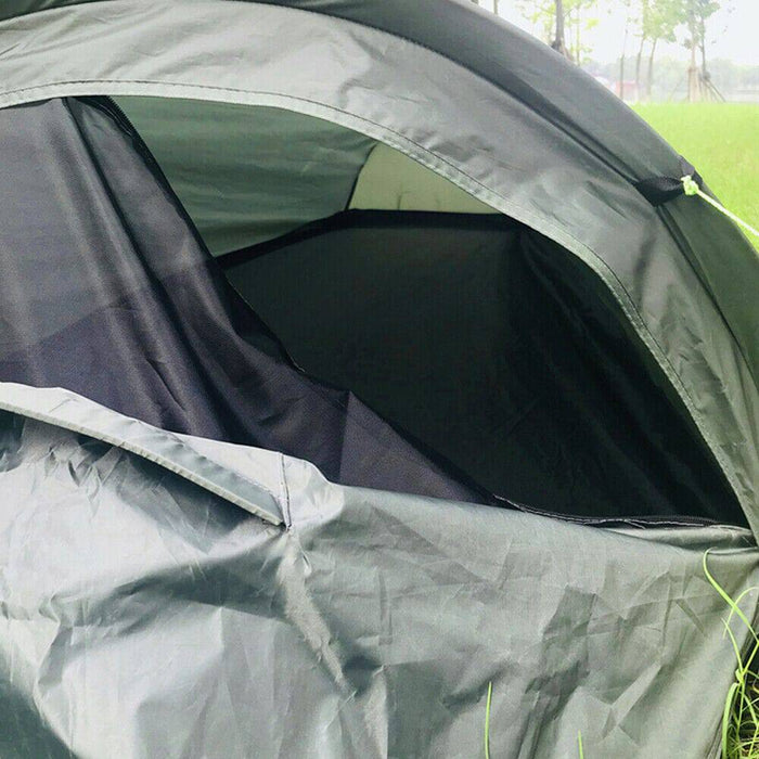 Ultralight Bivy Camping Tent Waterproof Sleeping Bag Travel Backpack Single Tent - Battery Mate