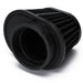 Universal Black Metal Pod Air Filter With Clamp For Car Motorcycle - Battery Mate