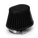 Universal Black Metal Pod Air Filter With Clamp For Car Motorcycle - Battery Mate