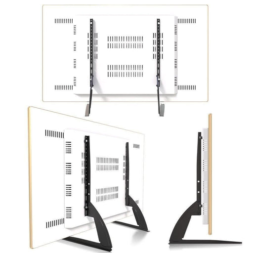 Universal Table Top TV Stand Legs Mount LED LCD Flat TV Screen 37-75" Bracket - Battery Mate