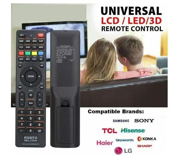 Universal TV Smart Remote Control Controller for LCD LED SONY samsung LG Soniq - Battery Mate