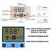 USB 10A 12V-24V Solar Panel Regulator Charge Controller - Battery Mate