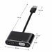 USB 3.0 to HDMI + VGA Full HD 1080p Video Adapter Cable Converter for PC - Battery Mate