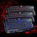 USB Gaming Keyboards LED Backlit 3 Colors Backlight Illuminated - Battery Mate