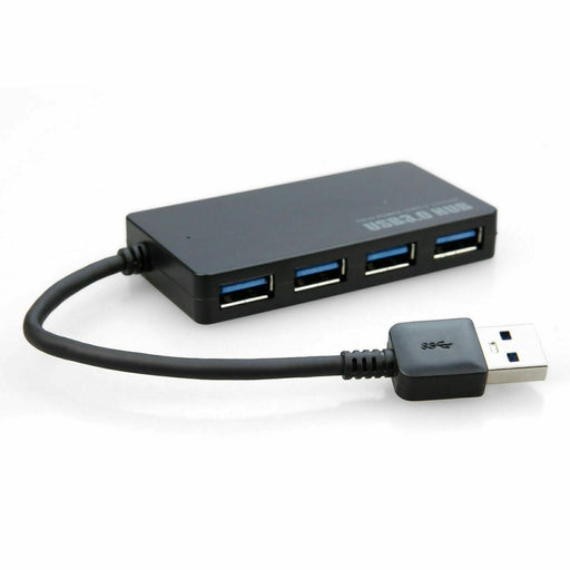 USB Hub with 4 Ports | Slim High Speed Splitter - Battery Mate