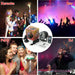 USB LED Disco Lights RGB Ball Party Strobe Effect Lamp Remote Sound Activated - Battery Mate