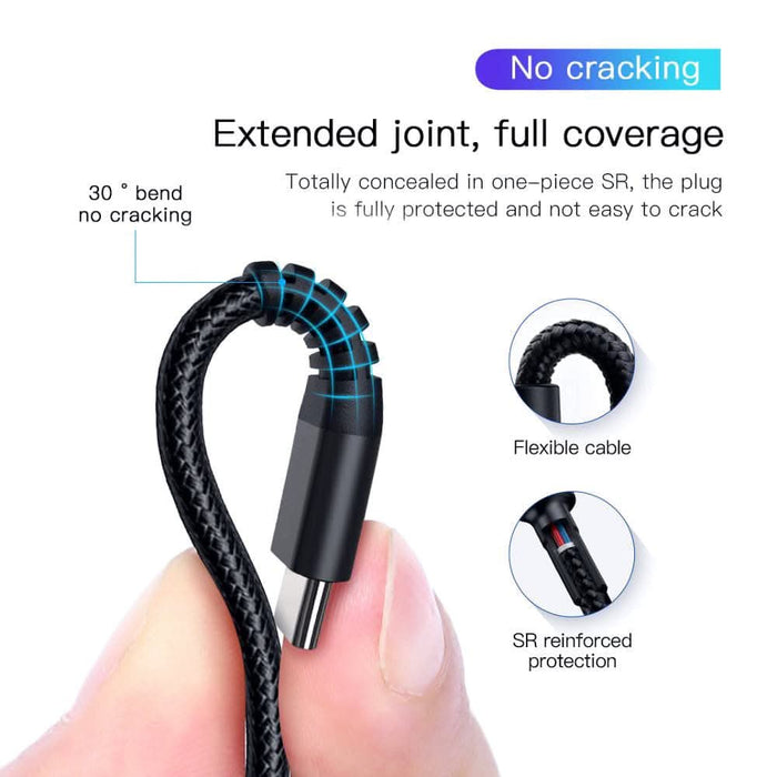 USB Type-C to USB C 3.1 Male to Male Sync PD Charging Cable Type C to Type C Mac - Battery Mate