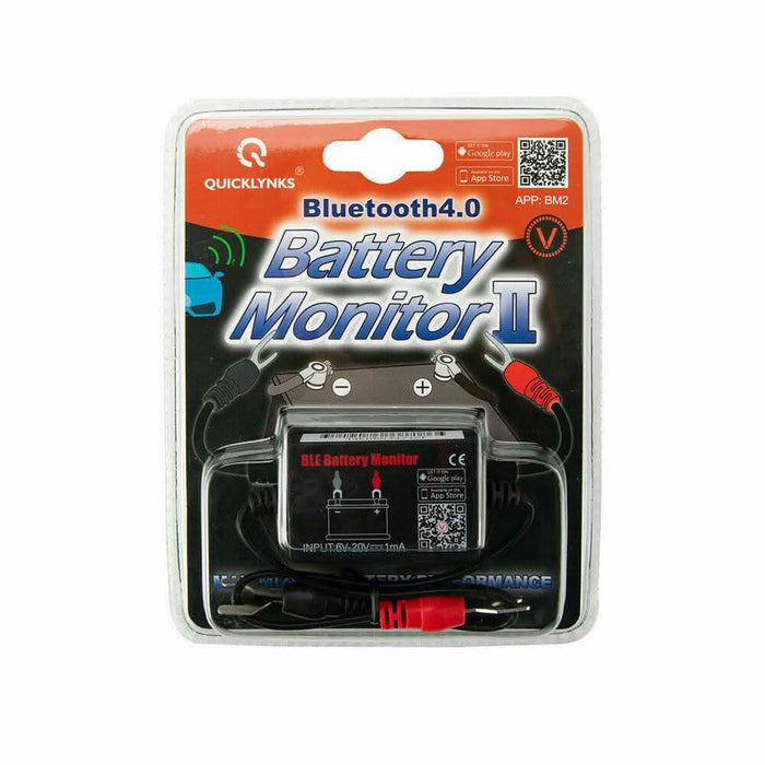 Vehicle Battery Monitor Via Bluetooth 4.0 Voltage Meter Auto Alarm Tester 12V - Battery Mate