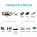 VGA to HDMI VGA Adapter Dual Display 1080P Converter Splitter with Charging Cable and 3.5mm Audio Cable - Battery Mate