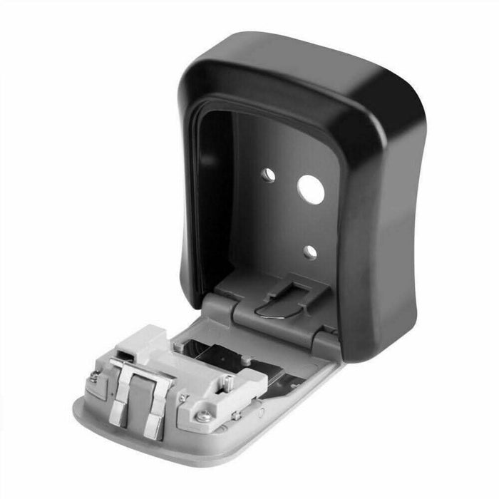 Wall Mounted Combination Lock Key Safe Storage Box Security Home Outdoor Digit - Battery Mate