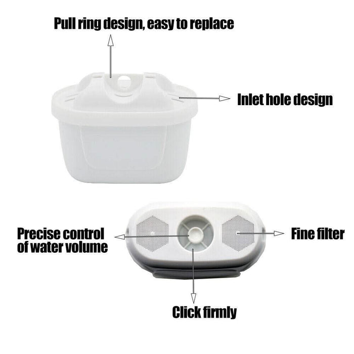 Water Filter Compatible For Brita Maxtra / Mavea Jug Pitcher Refill Cartridge - Battery Mate