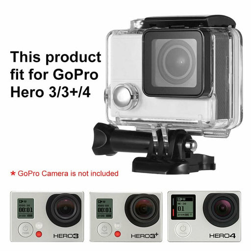 Waterproof Diving Protective Case Housing For Go Pro GoPro Hero 3 3+ 4 Camera - Battery Mate