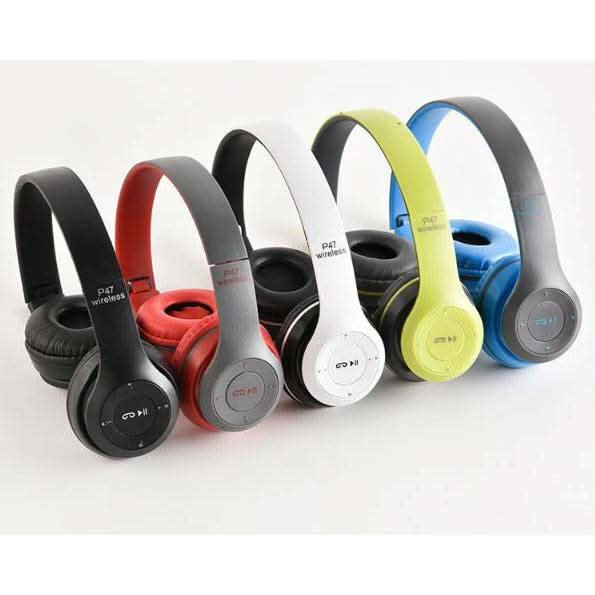 Wireless Headphones Bluetooth Kid Earphone Noise Cancelling over Ear Stereo P47 - Battery Mate